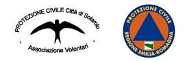Loghi Protezione Civile Regione Emilia-Romagna e Città di Solarolo